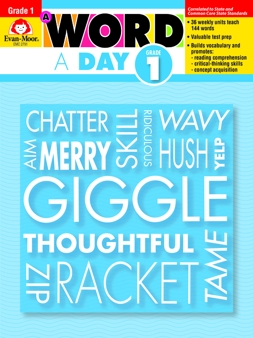 Cover image for A Word a Day, Grade 1